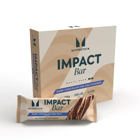 Baton Impact Protein Bar - 6 x 64g - Ciemna Czekolada z Solą Morską