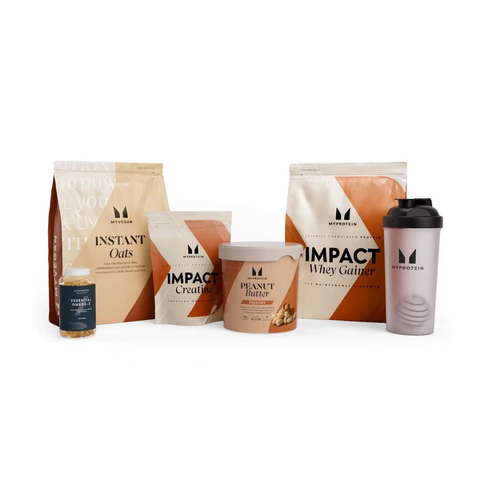Zestaw Gainer Bundle - Chocolate Smooth - Unflavoured Obraz 1