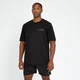 Męski T-shirt oversize z efektem sprania z kolekcji MP Adapt – czarny