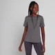 Damski T-shirt z kolekcji Velocity MP – Pebble Grey