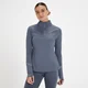Damska odblaskowa bluza z suwakiem ¼ z kolekcji Velocity Ultra MP – Shadow Blue