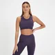 Damski odblaskowy stanik sportowy z kolekcji Velocity Ultra MP – śliwka