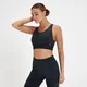 Damski stanik sportowy o wysokim wsparciu z kolekcji Velocity Ultra MP – czarny