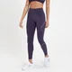 Damskie odblaskowe legginsy z kolekcji Velocity Ultra MP – śliwka