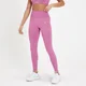 Damskie legginsy bezszwowe z kolekcji Tempo MP – Blossom Pink Zebra