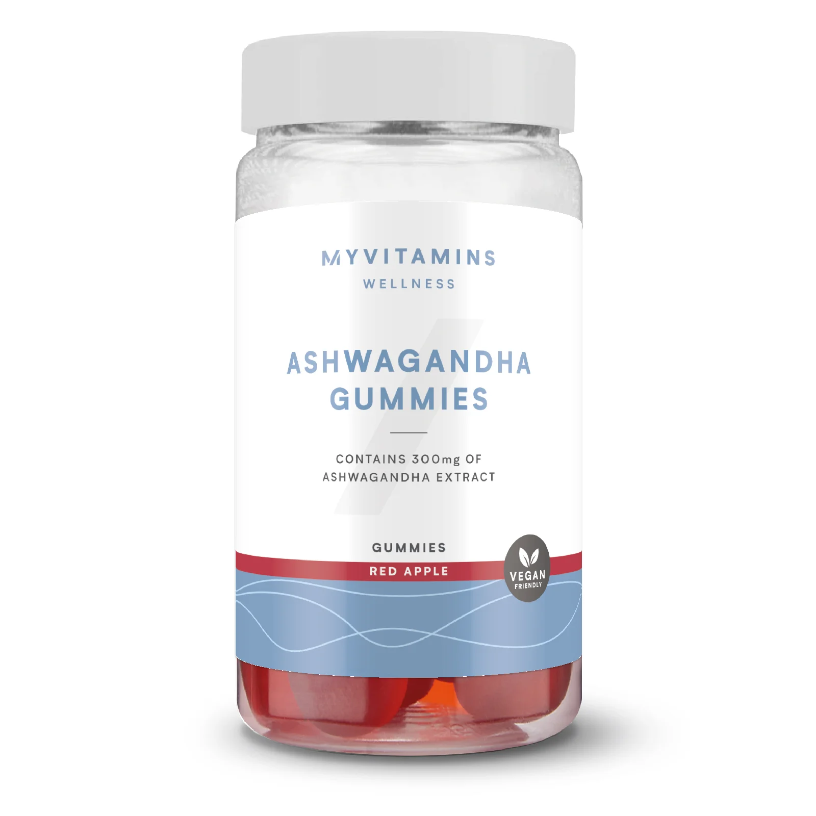 Ashwagandha Gummies (60 żelków) - 60gummies - Red Apple (Extra Strength) Obraz 1