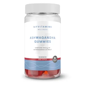 Ashwagandha Gummies (60 żelków) - Flavour Red Apple (Extra Strength)