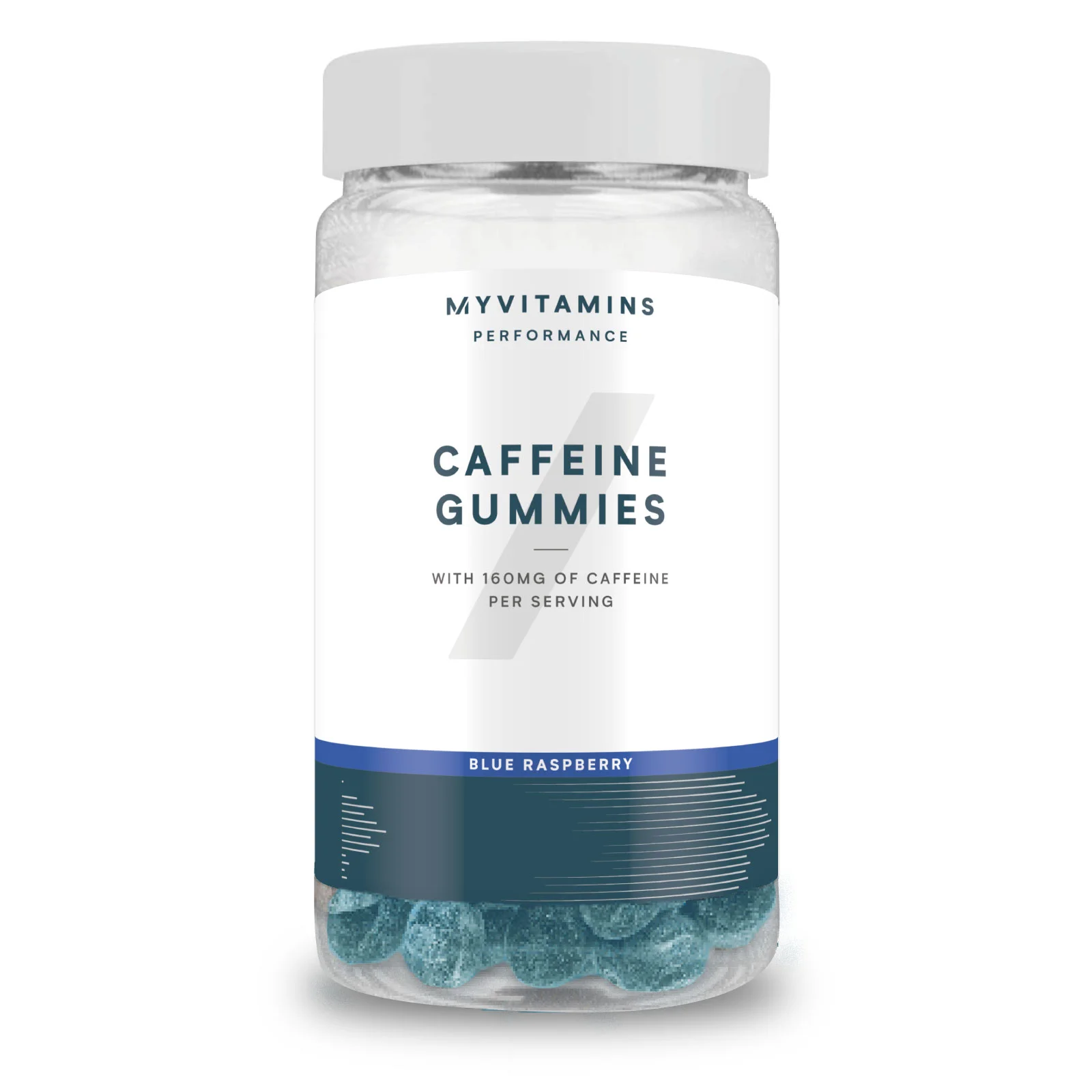 Caffeine Gummies - 60gummies - Niebieska malina Obraz 1