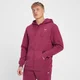 Męska bluza z kapturem z kolekcji Rest Day MP zapinana na suwak – Red Berry