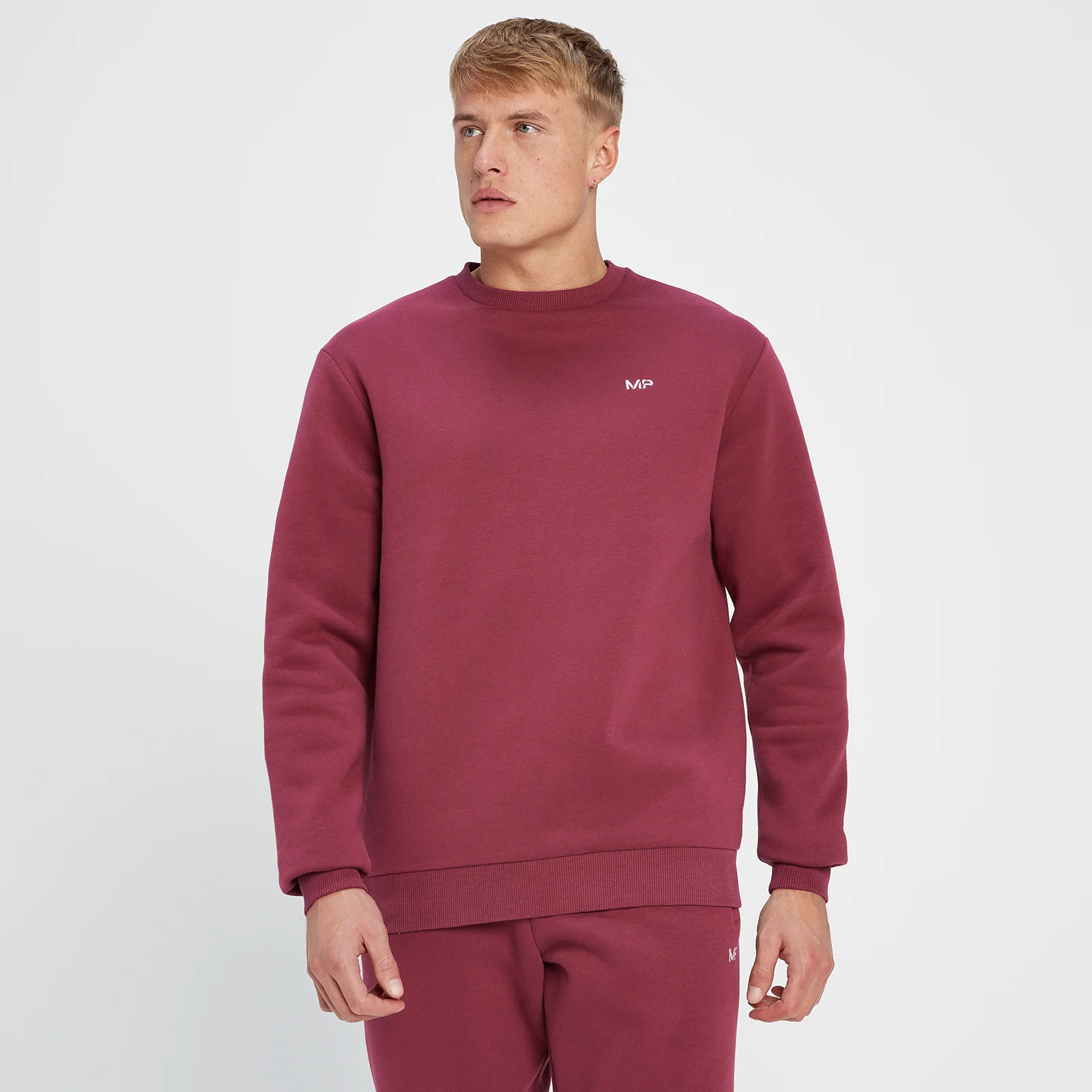 Męska bluza z kolekcji Rest Day MP – Red Berry - XXS Obraz 1