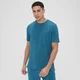 Męski T-shirt z krótkim rękawem z kolekcji Composure MP – Teal Blue