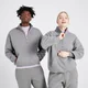 Bluza z suwakiem ¼ z kolekcji Rest Day MP – Steel Grey