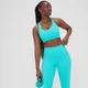 Damski stanik sportowy z kolekcji MP Adapt – Bright Turquoise