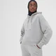 Damska bluza z kapturem z kolekcji Composure MP – Grey Marl