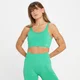 Damski bezszwowy stanik sportowy z kolekcji Tempo Tonal MP – Bright Mint