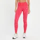 Damskie legginsy bezszwowe z kolekcji Tempo Wave MP – Rouge Red
