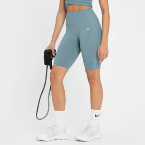 Damskie spodenki rowerowe z kolekcji Power MP – Pebble Blue - Size XXS