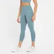 Damskie legginsy ¾ Power MP – czarne