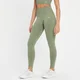 Damskie legginsy bezszwowe z kolekcji Shape MP – Washed Jade