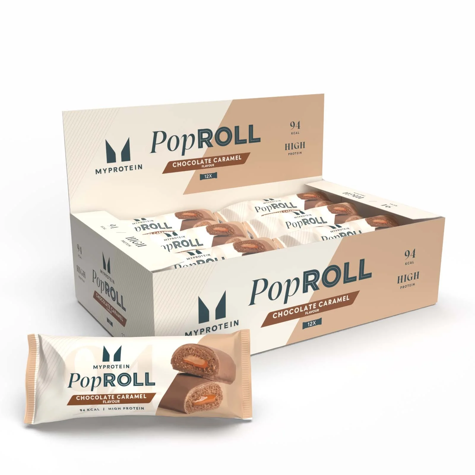Pop Rolls - 12 x 27g - Czekolada i karmel Obraz 1