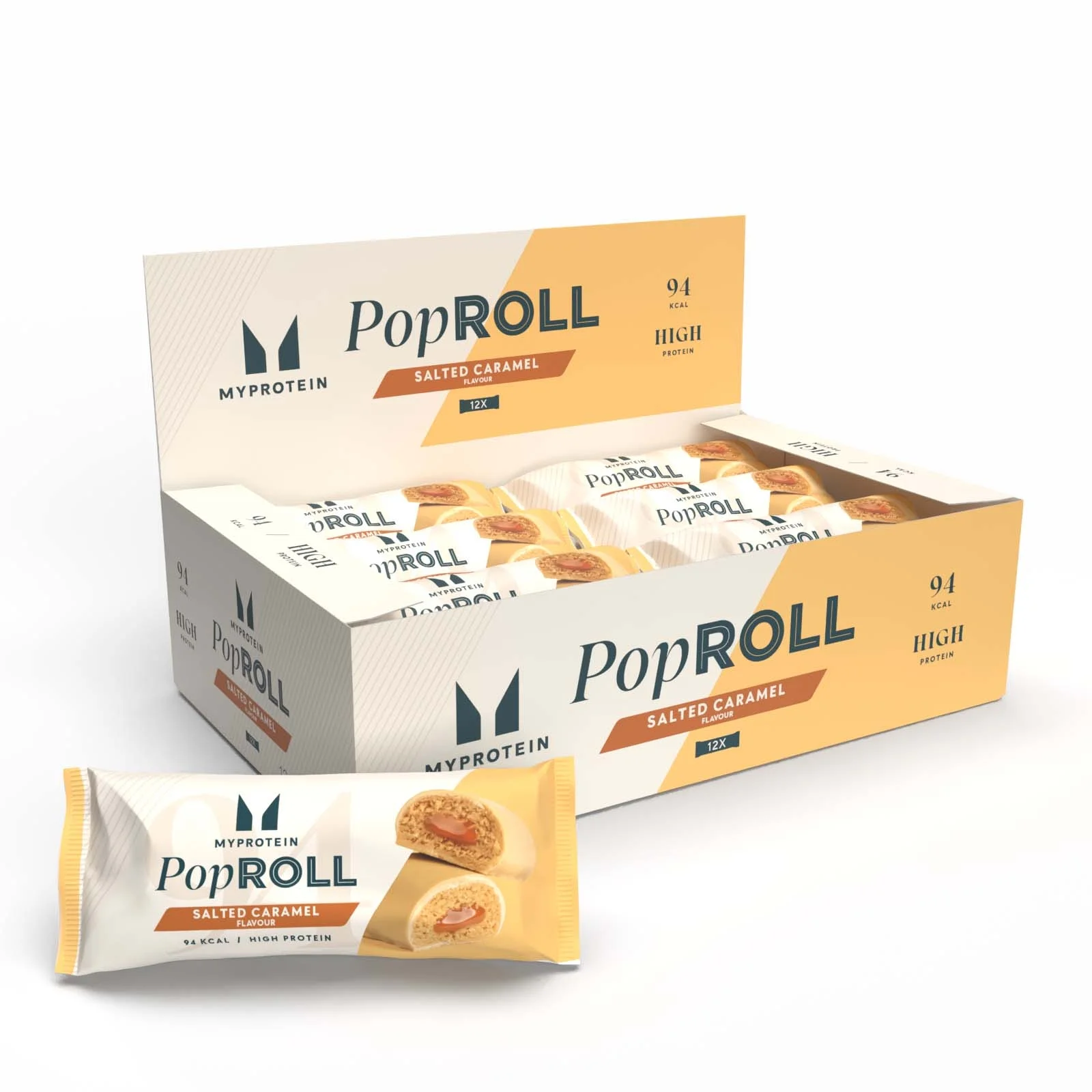 Pop Rolls - 12 x 27g - Słony Karmel Obraz 1