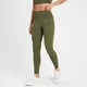 Damskie legginsy z kolekcji Adapt MP – Olive Green
