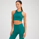 Damski bezszwowy stanik sportowy z kolekcji Tempo Illusion MP – Jade Green