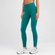 Damskie legginsy bezszwowe z kolekcji Tempo Illusion MP – Jade Green