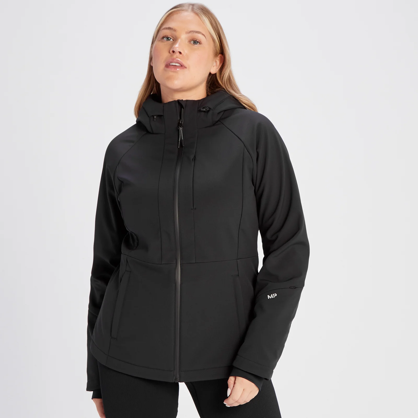Damska kurtka softshell z kolekcji Tempo Ultra MP – czarna - XS Obraz 1