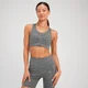 Damski stanik sportowy z kolekcji Tempo Animal MP – Slate Grey