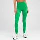 Damskie legginsy bezszwowe z kolekcji Tempo Ultra MP – jasnozielone