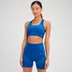 Damski bezszwowy stanik sportowy z kolekcji Tempo Ultra MP – Surf Blue