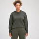 Damski T-Shirt oversize z kolekcji Tempo MP – Taupe Green