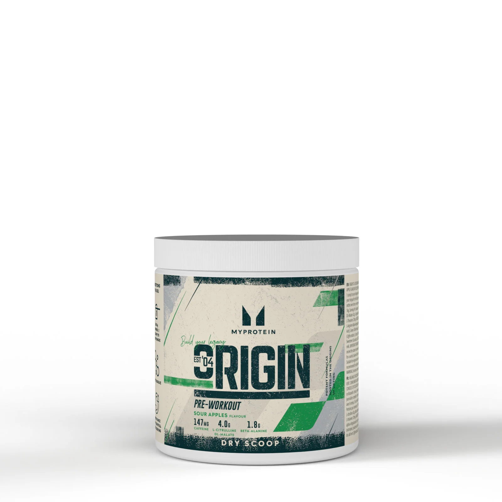 Origin Pre-Workout Dry Scoop - 18servings - Sour Apples Obraz 1