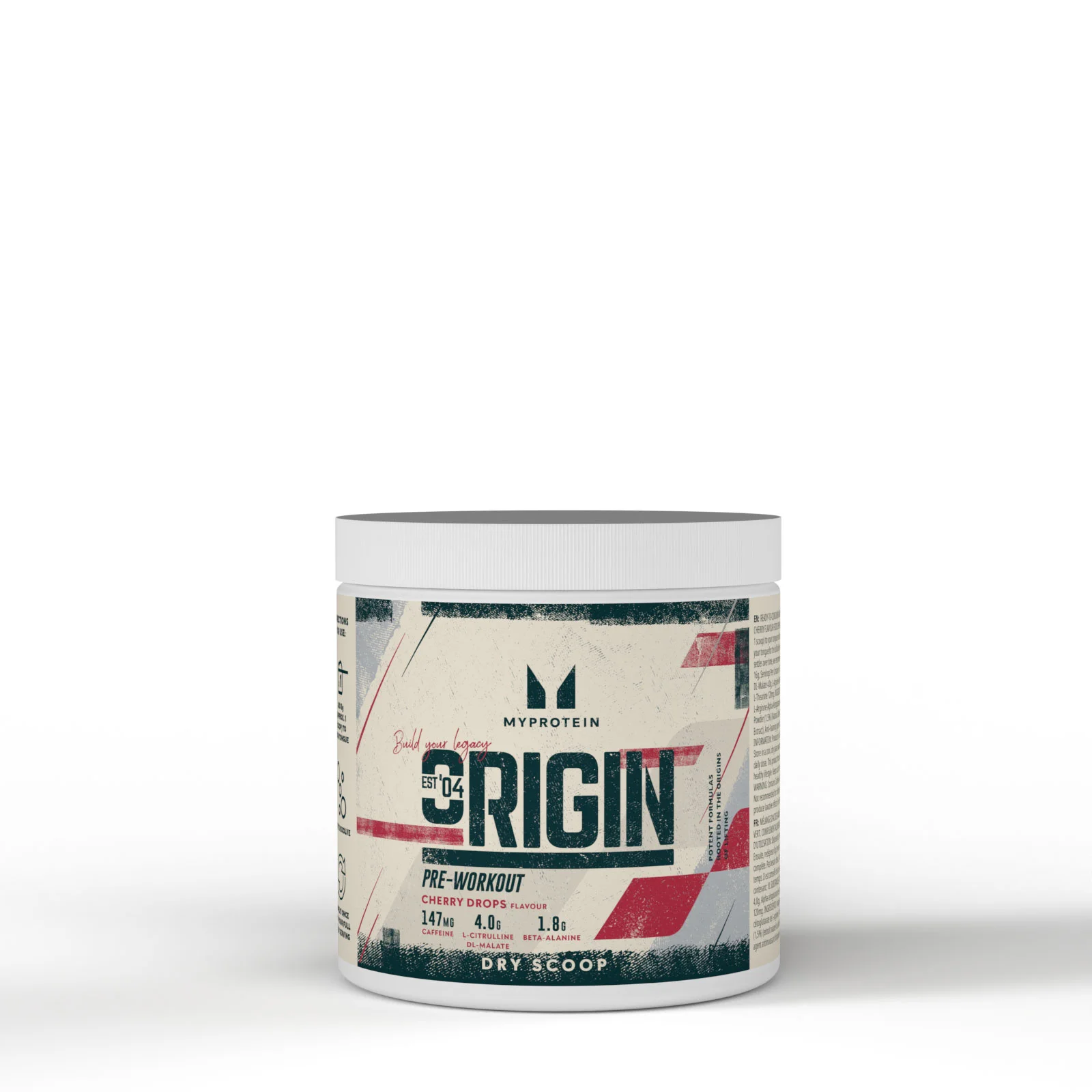 Origin Pre-Workout Dry Scoop - 18servings - Cherry Drops Obraz 1