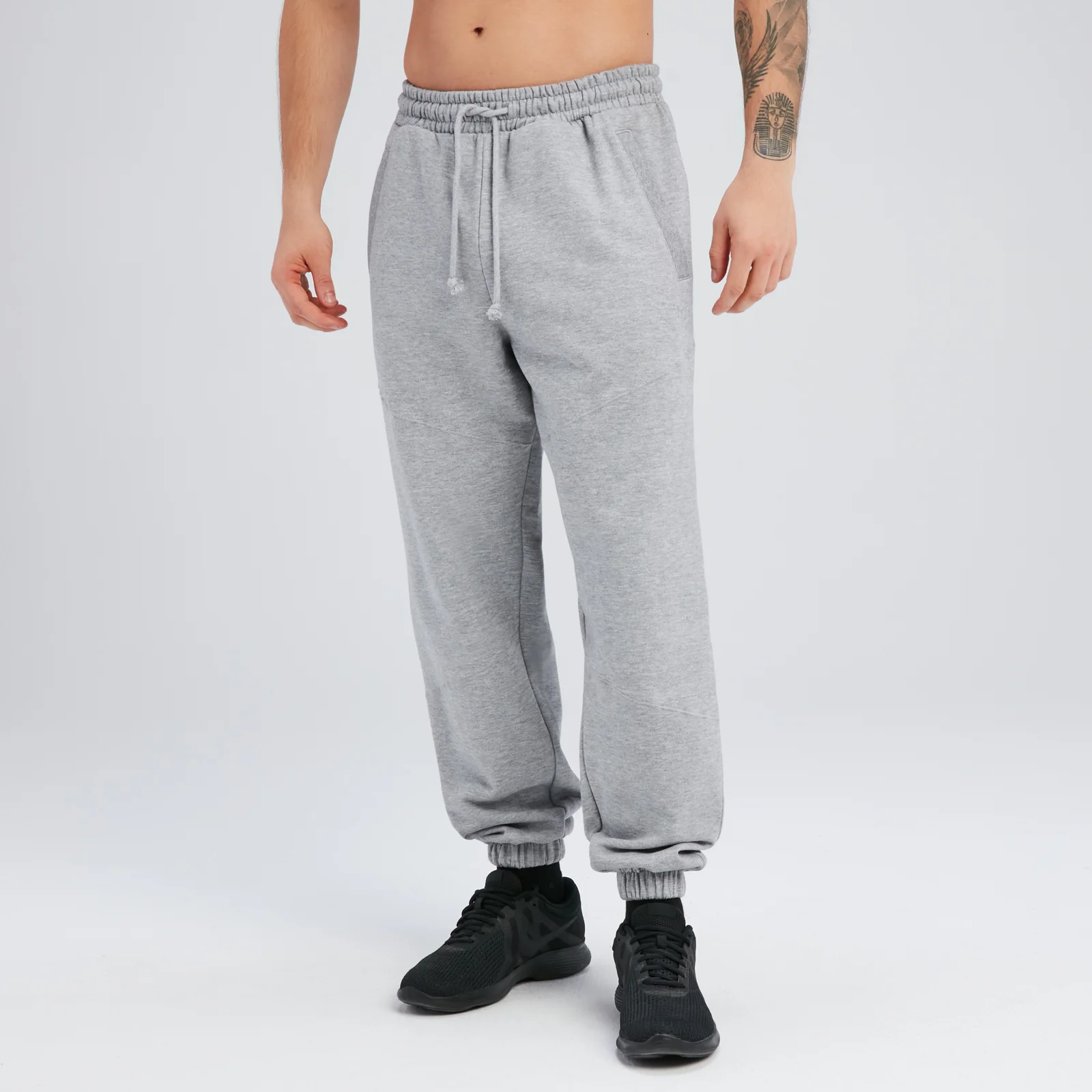 Męskie joggery oversize z kolekcji Rest Day MP – Storm Marl - XS Obraz 1