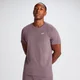 Męski T-shirt oversize z kolekcji Rest Day MP – Washed Burgundy
