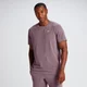 Męski T-shirt z krótkim rękawem z kolekcji Rest Day MP – Washed Burgundy