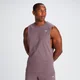 Męski podkoszulek bez rękawów z kolekcji Rest Day MP – Washed Burgundy