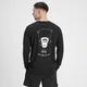 Męski T-shirt z długim rękawem z kolekcji Leg Day Graphic MP – czarny