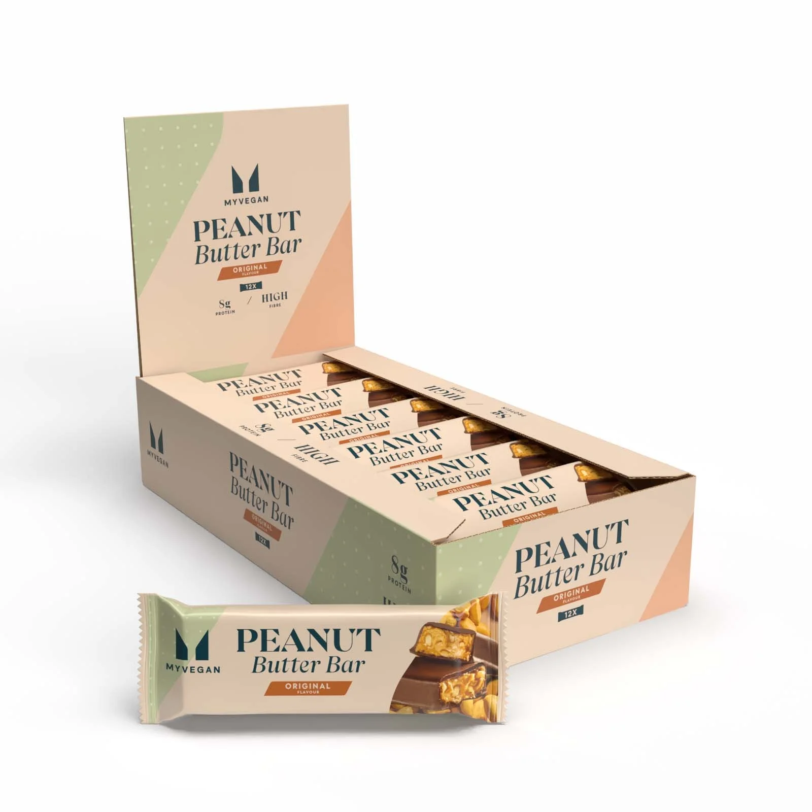 Peanut Butter Bar - 12 x 38g - Masło orzechowe Obraz 1