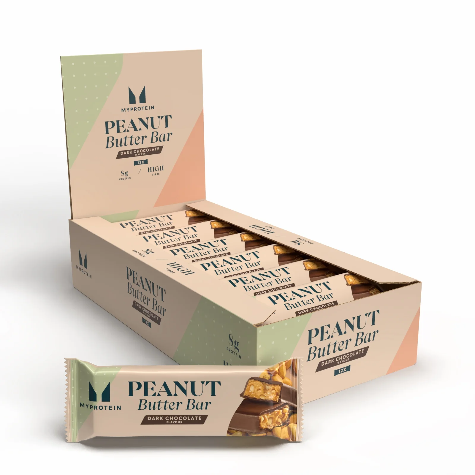 Peanut Butter Bar - 12 x 38g - Masło orzechowe Obraz 1