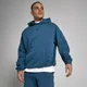 Męska bluza z kapturem z efektem sprania z kolekcji Tempo MP – Washed Navy