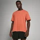 Męski T-shirt oversize z efektem sprania z kolekcji Tempo MP – Washed Brick