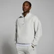 Męska bluza z suwakiem ¼ uszyta z grubej tkaniny z kolekcji Lifestyle MP – Light Grey Marl