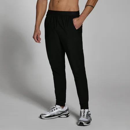 Męskie dzianinowe joggery z kolekcji Lifestyle MP – czarne
