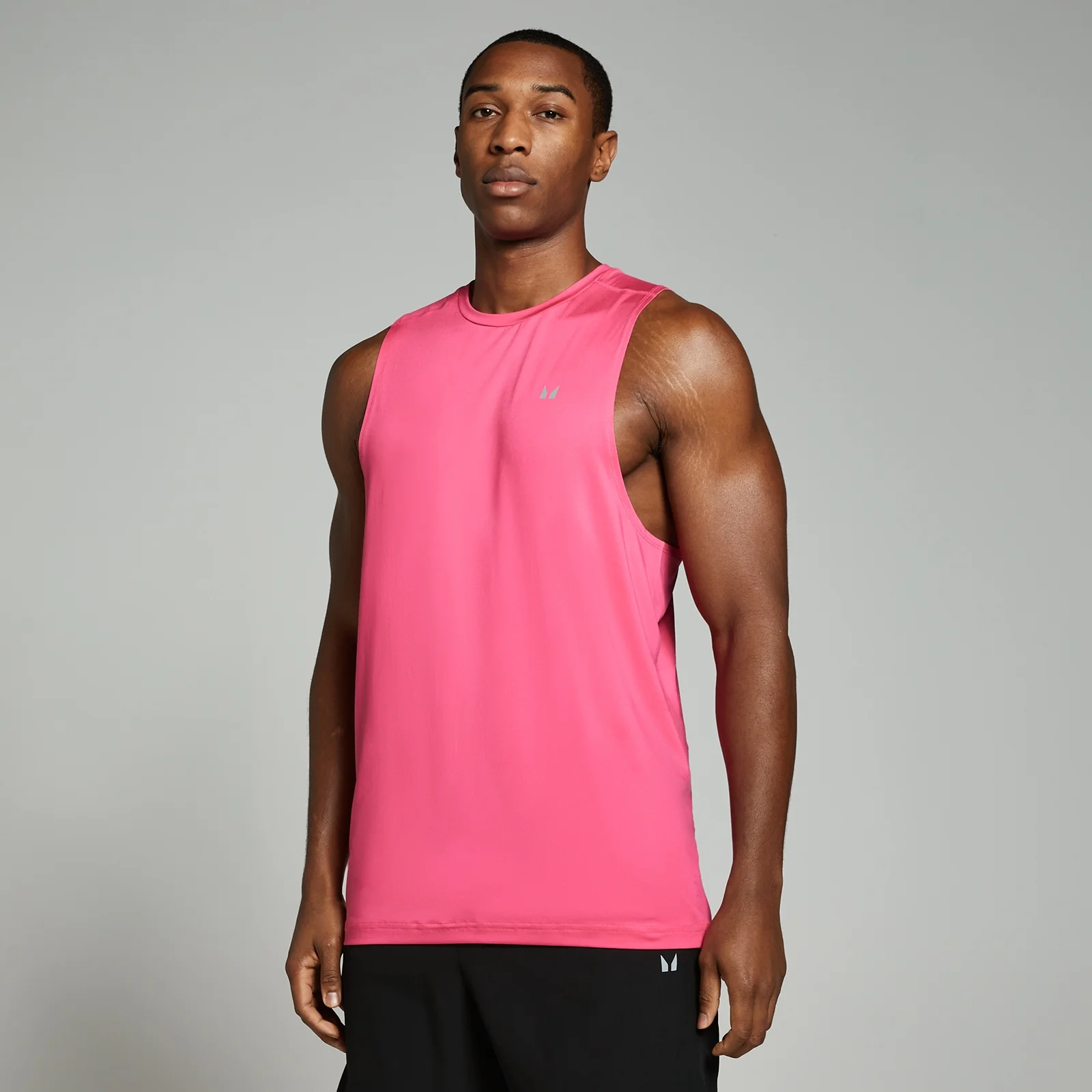 Męska koszulka treningowa bez rękawów z kolekcji Velocity MP – Hot Pink - XS Obraz 1