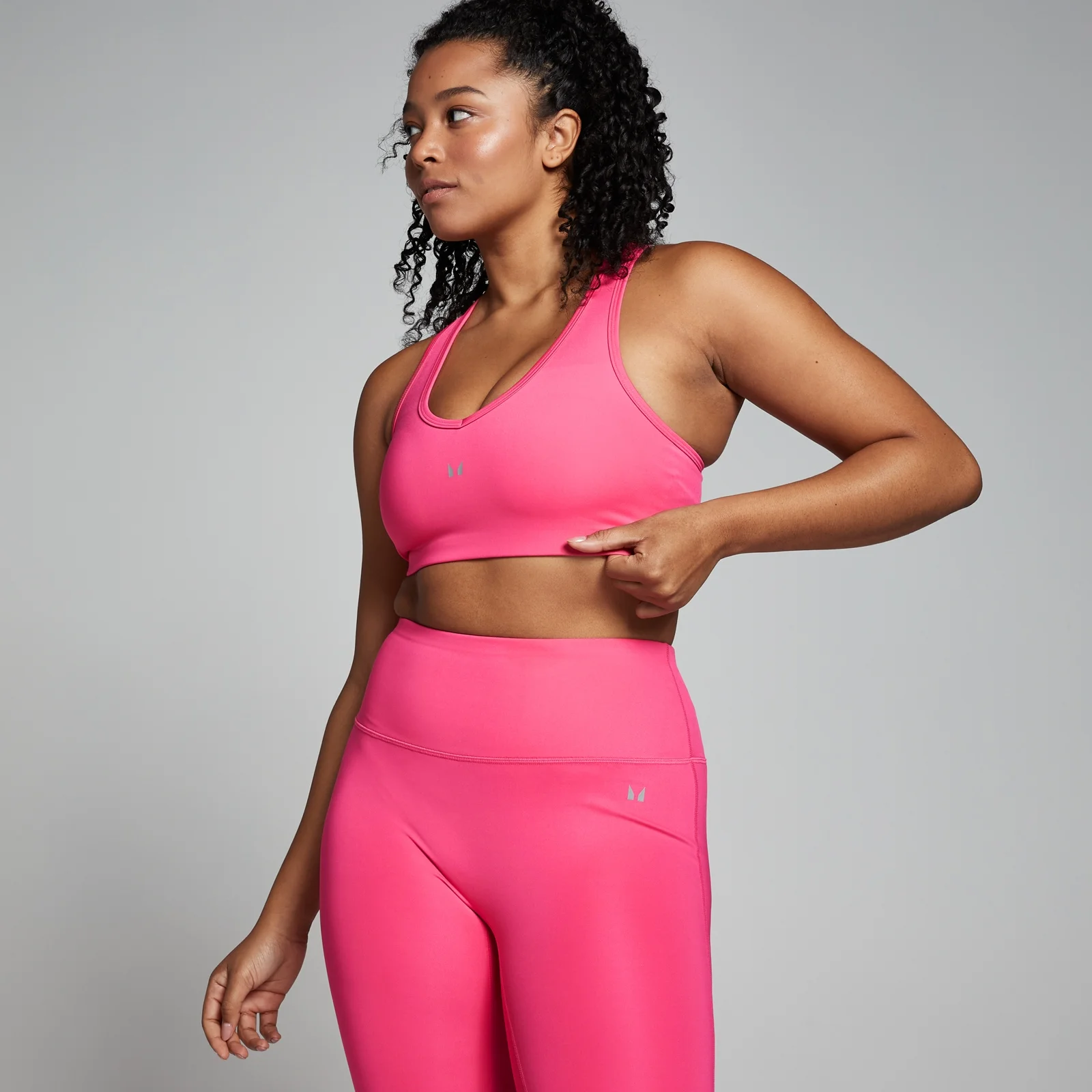 Damski stanik sportowy z kolekcji Velocity MP – Hot Pink - XS Obraz 1
