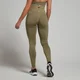Damskie bezszwowe legginsy z kolekcji Tempo MP – Light Olive