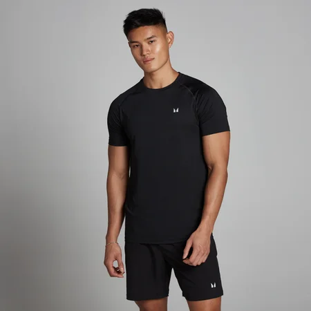 Męski T-shirt z krótkim rękawem z kolekcji Training MP – czarny